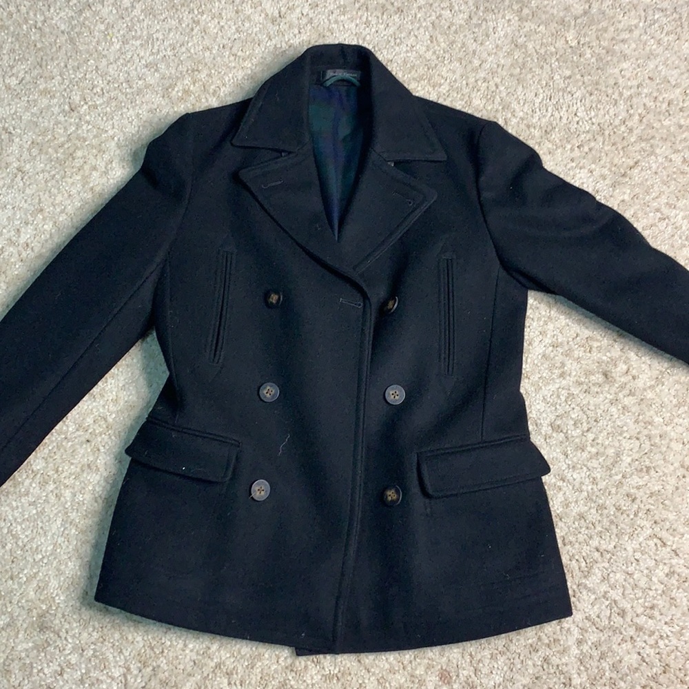 Ralph Lauren Peacoat (black)- US Boys Size 12R